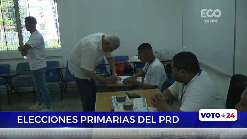 Ernesto Pérez Balladares, expresidente de la República de Panamá, fue otro de los personajes ilustres del PRD que se apersonaron a votar en estas elecciones primarias, realizadas este domingo 11 de junio. 