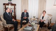 Michelle Bachelet hizo un reconocimiento al trabajo realizado por la administración Mulino. Michelle Bachelet hizo un reconocimiento al trabajo realizado por la administración Mulino.