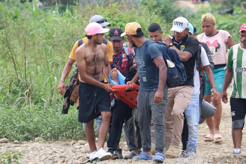 En 2023, más de 520.000 personas ingresaron a Panamá por la jungla del Darién, una cifra récord. De esa cantidad, 120.000 fueron menores, según datos oficiales. En 2023, más de 520.000 personas ingresaron a Panamá por la jungla del Darién, una cifra récord. De esa cantidad, 120.000 fueron menores, según datos oficiales.