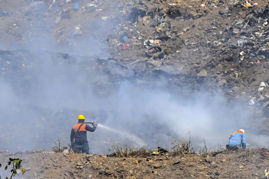 Colombia ayuda a Panamá en control de incendio en Cerro Patacón