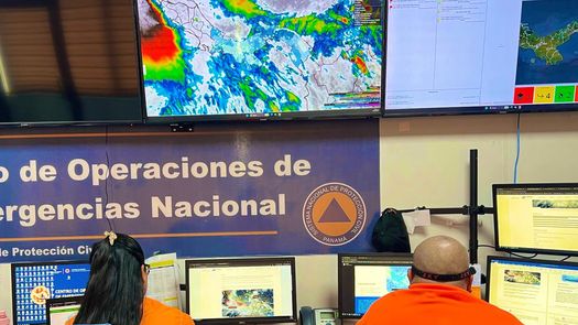El Sistema Nacional de Protección Civil (SINAPROC) mantiene un aviso de vigilancia y prevención por lluvias y tormentas eléctricas en todo el territorio nacional, incluyendo provincias, comarcas y ambos sectores marítimos, debido a condiciones atmosféricas que podrían generar precipitaciones de intensidad variable durante los próximos días. El Sistema Nacional de Protección Civil (SINAPROC) mantiene un aviso de vigilancia y prevención por lluvias y tormentas eléctricas en todo el territorio nacional, incluyendo provincias, comarcas y ambos sectores marítimos, debido a condiciones atmosféricas que podrían generar precipitaciones de intensidad variable durante los próximos días.