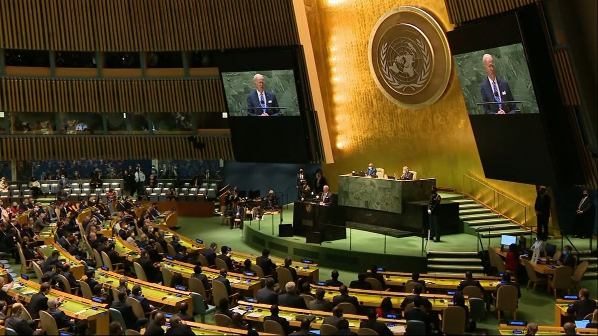Presidente Biden anunció el fin de una era de conflictos ante la ONU