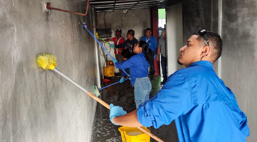 Mitradel colabora en la rehabilitación del Aeropuerto Capitán Manuel Niño de Changuinola