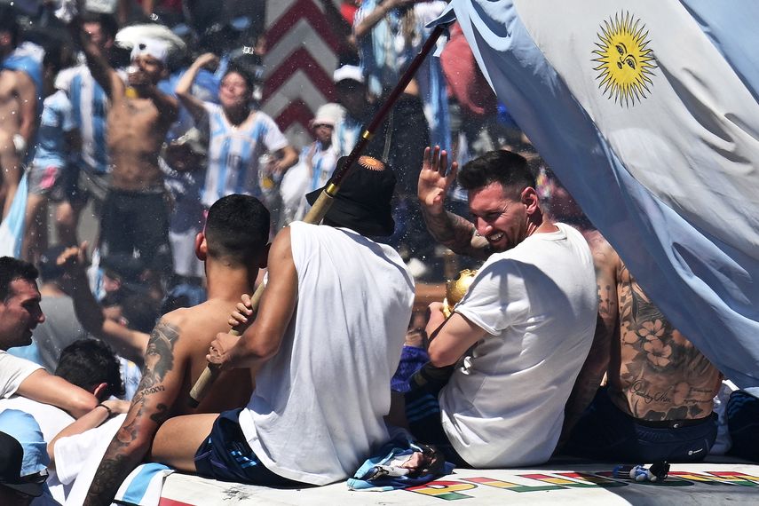 Una fiesta del tamaño del estadio Monumental, colmado por 83.000 almas, vivirá el jueves la Argentina de Lionel Messi en amistoso con una modesta Panamá, pretexto para celebrar el título en el Mundial de Catar-2022.