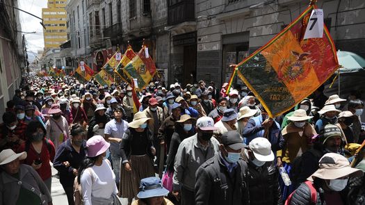 Bolivia: Protestas contra el pase de vacunación covid-19