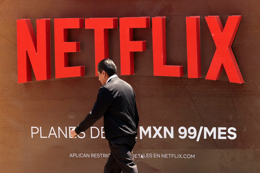 Netflix registra aumento del 44