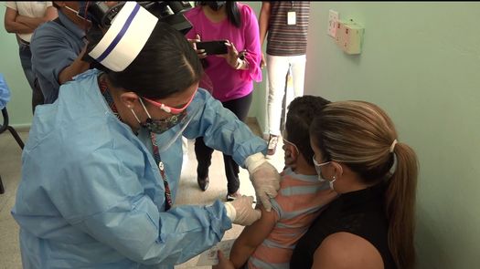Vacunación pediátrica se dio en La Chorrera y Herrera
