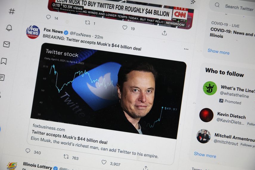 Elon Musk se reúne con los empleados de Twitter