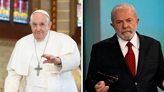 Lula da Silva, se reunió durante casi una hora con el pontífice argentino, intercambiaron puntos de vista sobre la situación sociopolítica de la región