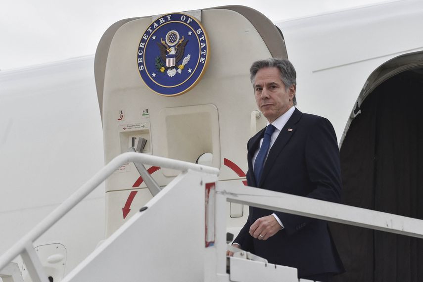 Antony Blinken visita Israel, teme que la guerra se extienda