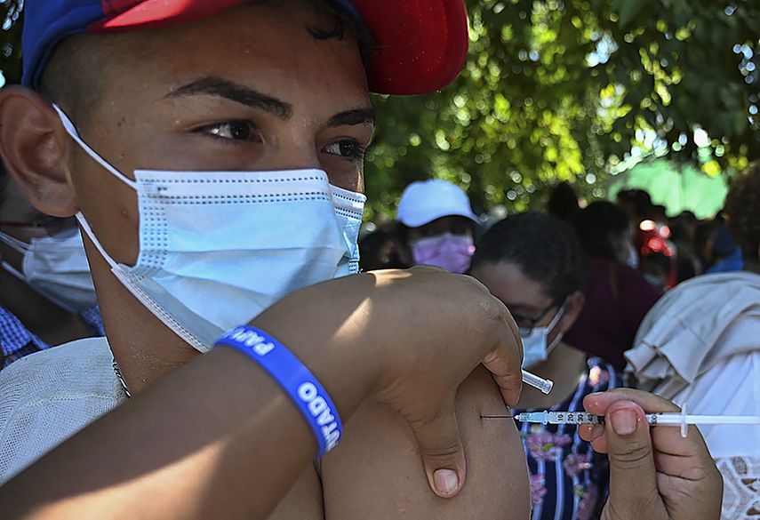 Nicaragua vacuna a ni&ntilde;os y j&oacute;venes con dosis cubanas y rusas