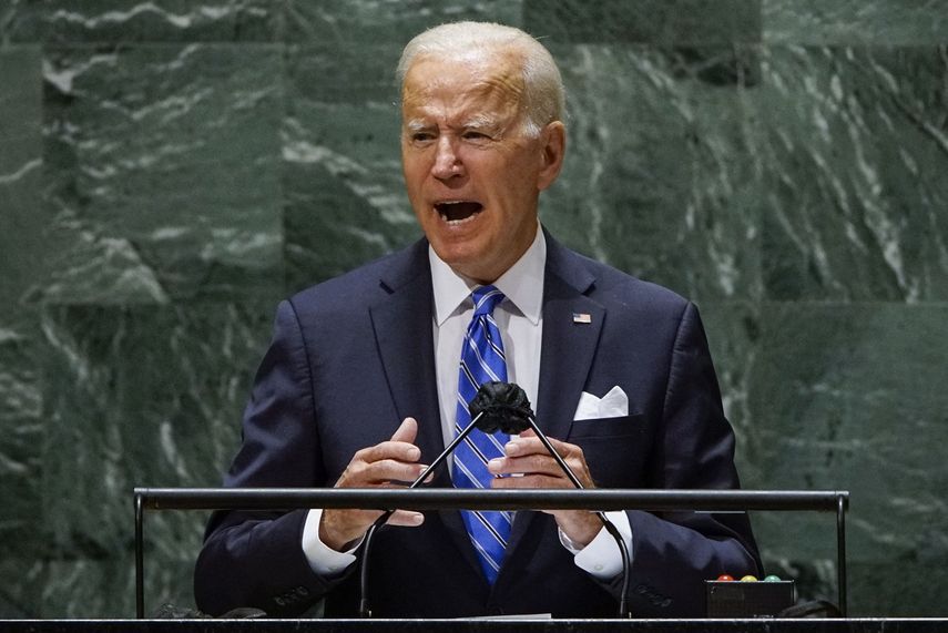 Biden destaca en la ONU la lucha por la democracia