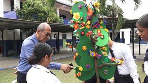 Estudiantes del IPT Juan Díaz se unieron para formar parte de Arte con Valor