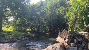 Fuertes lluvias causan colapso de estructuras en Boquerón