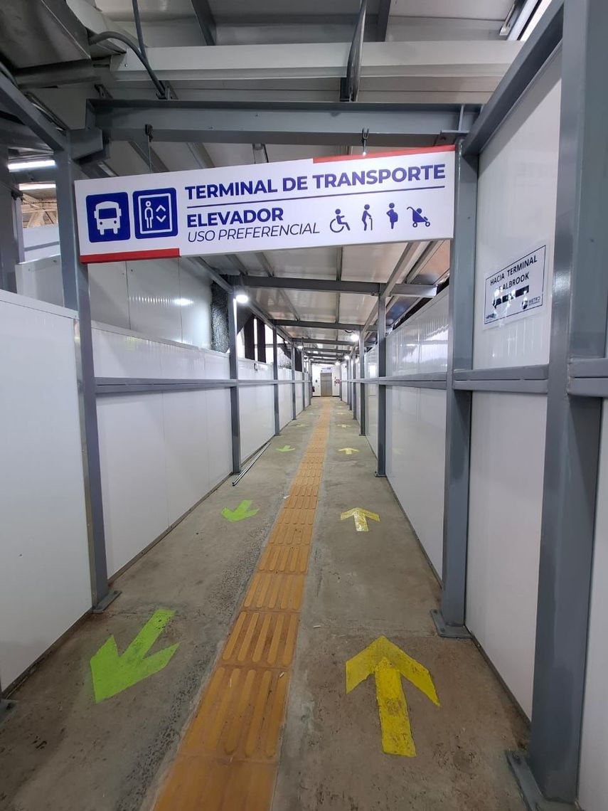 El Metro de Panamá informó que a partir de este sábado 7 de junio se pondrán en marcha adecuaciones temporales de circulación en la estación Albrook, con el objetivo de facilitar la movilidad de los usuarios durante el proceso de integración con la futura Línea 3. El Metro de Panamá informó que a partir de este sábado 7 de junio se pondrán en marcha adecuaciones temporales de circulación en la estación Albrook, con el objetivo de facilitar la movilidad de los usuarios durante el proceso de integración con la futura Línea 3.