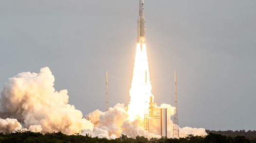 Sonda europea Juice, lanzada con éxito hacia Júpiter y sus lunas heladas