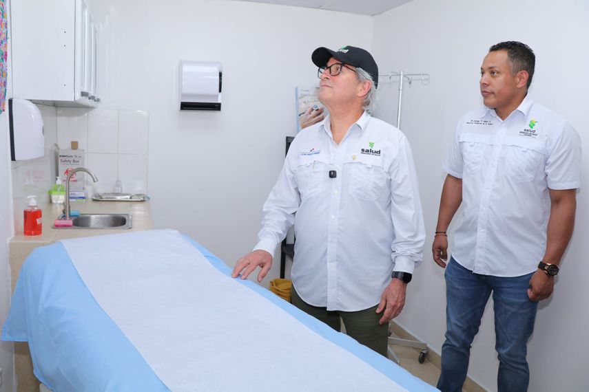El titular del Minsa, Fernando Boyd Galindo, recorrió las instalaciones. El titular del Minsa, Fernando Boyd Galindo, recorrió las instalaciones.