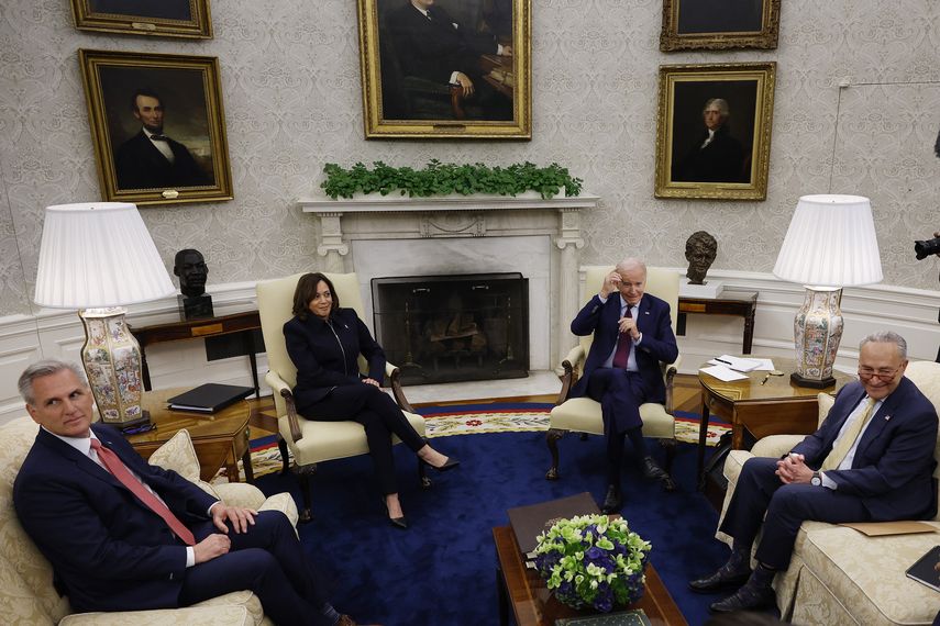 Joe Biden se reunirá con republicanos para evitar default