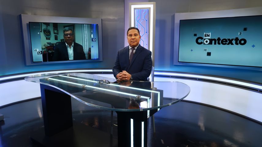 El economista Feipe Argote en el Programa En Contexto dirigido por Carlos Somoza