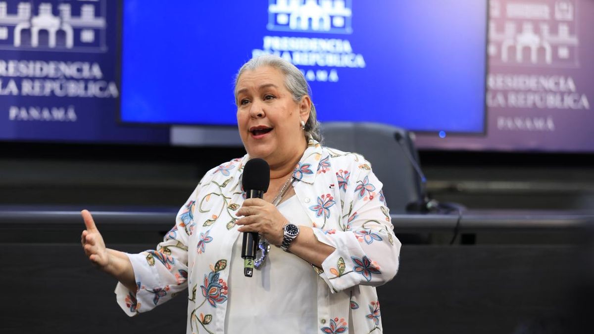 La ministra de Desarrollo Social de Panamá, Beatriz Carles de Arango.