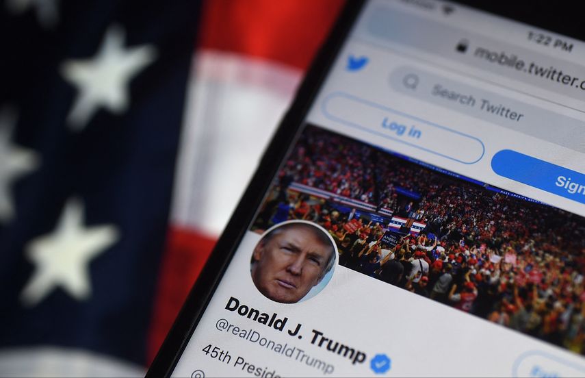 Trump pide a la justicia que le reabran la cuenta de Twitter