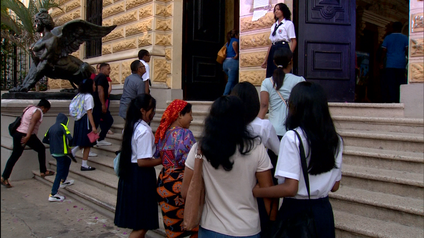2,405 estudiantes del Instituto Nacional iniciaron clases 2025 este lunes
