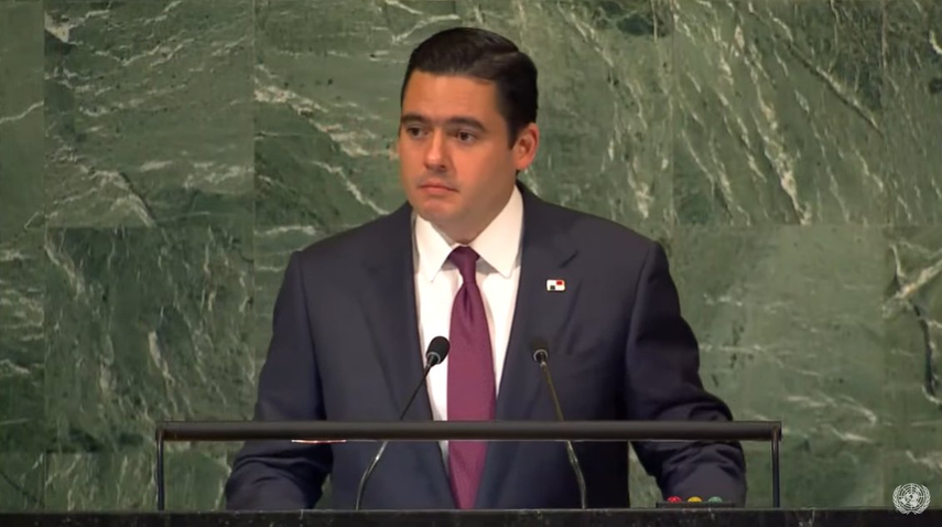 El Vicepresidente de la República José Gabriel Carrizo en la Asamblea General de la ONU : "El estilo de gobierno ha permitido acuerdos y consensos sobre las necesidades más sentidas por la población".