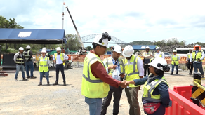 Obras del cuarto puente sobre el Canal se retoman al 100 %