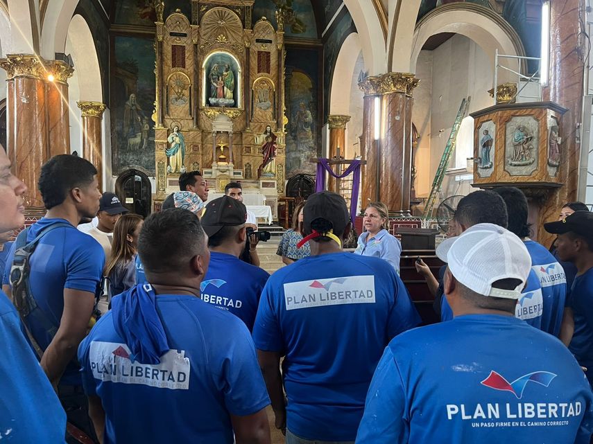 Privados de libertad fueron visitados por la ministra de Gobierno