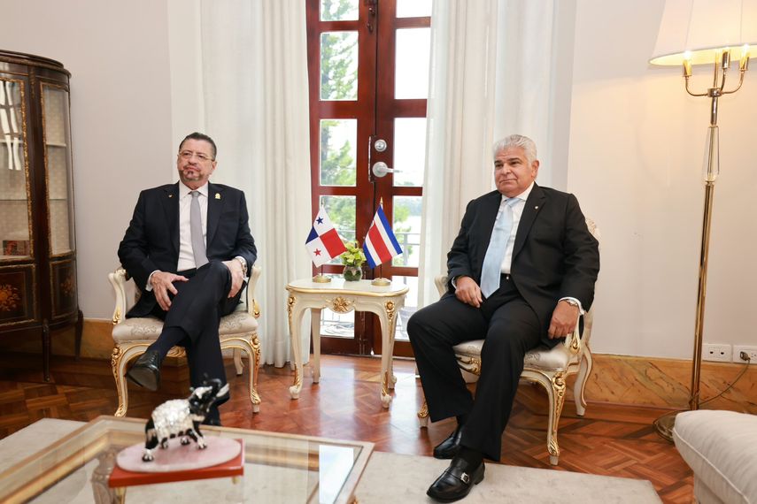 Panamá y Costa Rica estrechan lazos en seguridad, comercio y migración