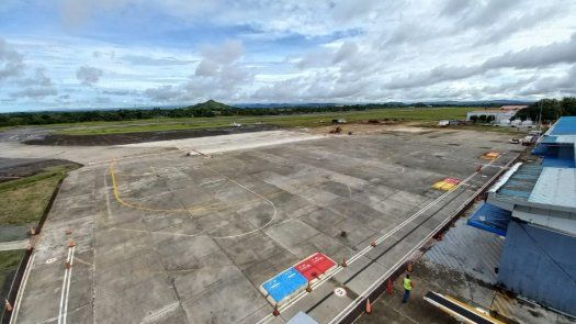 Mejoras en aeropuerto Enrique Malek en Chiriquí avanzan en 98%
