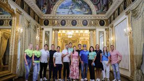 Participantes de Ironman Panamá 2026 son recibidos en el palacio de Las Garzas