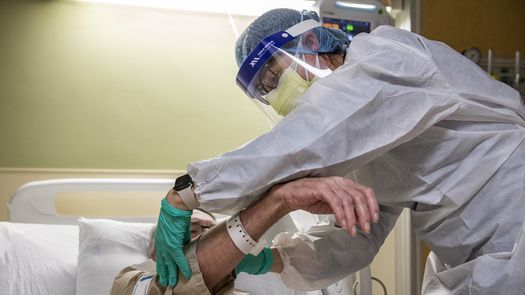 Estados Unidos: récord de hospitalizaciones por covid-19