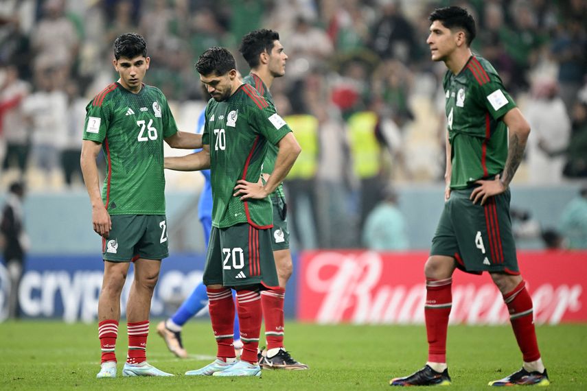Qatar 2022: México, eliminado de la Copa del Mundo.