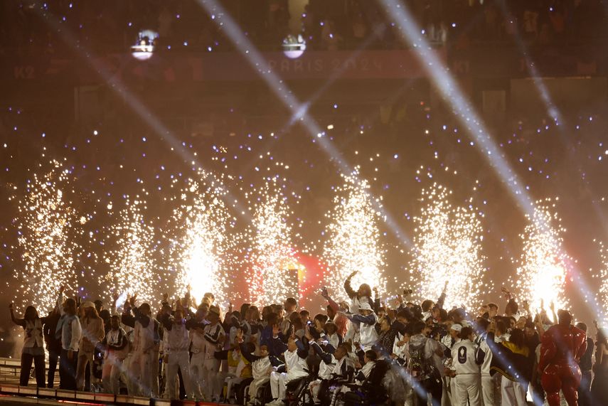 Multitudinaria despedida de los Juegos Olímpicos y Paralímpicos 2024