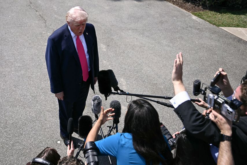 Trump afirmó que la tregua se produce tras unas conversaciones excelentes con el primer ministro israelí