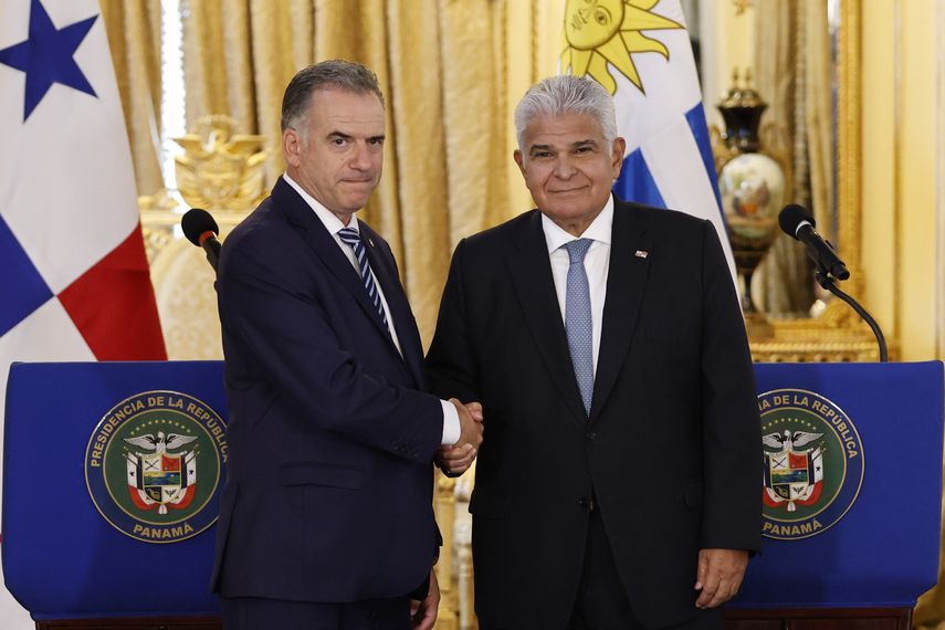 Mulino recibe a Orsi para fortalecer los lazos de Panamá con Uruguay y el cono sur