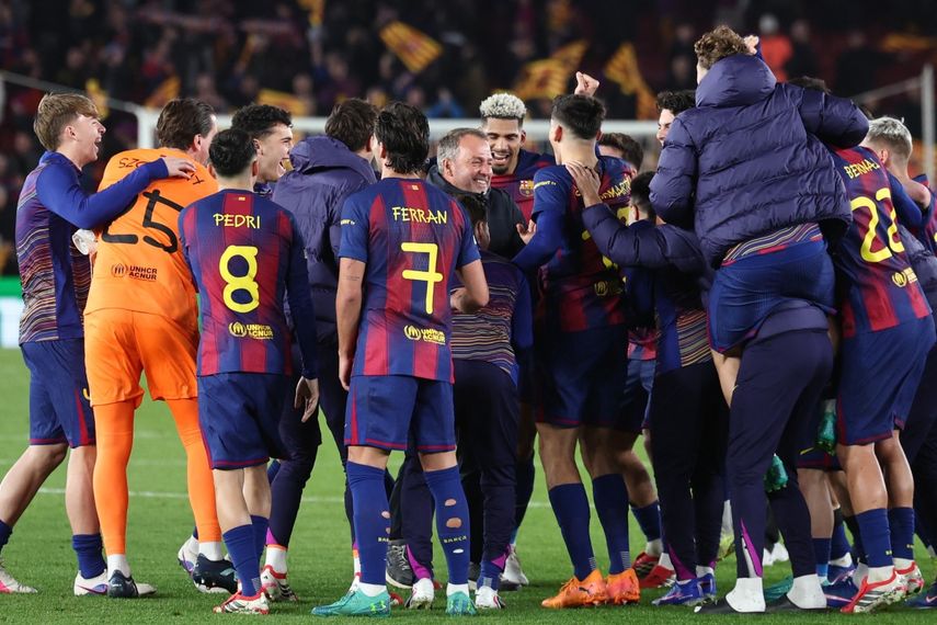 Festival goleador del Barcelona ante el Newcastle para sellar el pase a cuartos
