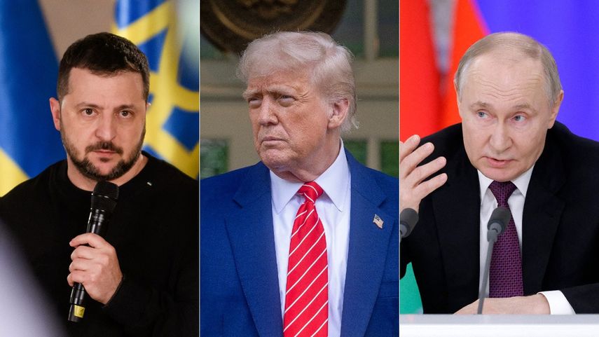 El Kremlin descarta la idea de una reunión trilateral con Trump y Putin