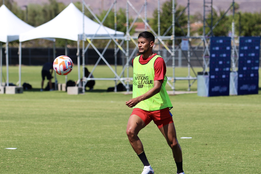 Andrés Andrade, defensor de la Selección de Panamá. Andrés Andrade, defensor de la Selección de Panamá.