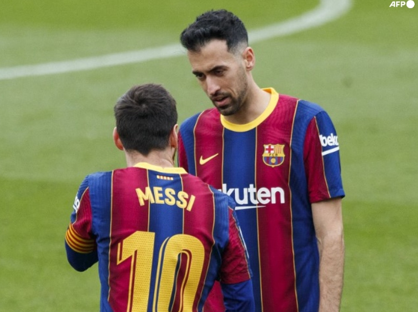 Sergio Busquets y Lionel Messi compartieron los mejores años de sus carreras deportivas en el Barcelona. Sergio Busquets y Lionel Messi compartieron los mejores años de sus carreras deportivas en el Barcelona.