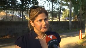 Lilibeth Cárdenas, directora de la Senniaf, se apersonó al CAI de Tocumen.