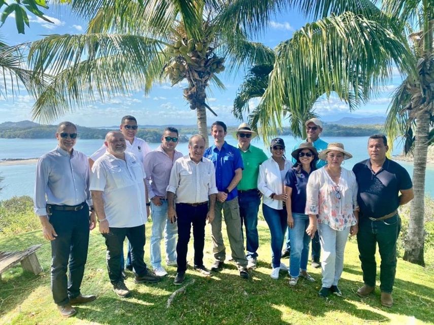 Durante el encuentro visitaron las obras de rehabilitación del proyecto de diseño