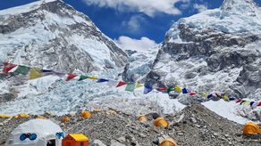 Monte del Everest. Foto: AFP