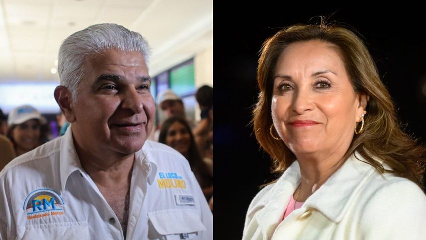 Dina Boluarte transmite a José Raúl Mulino el deseo de mantener un trabajo cercano