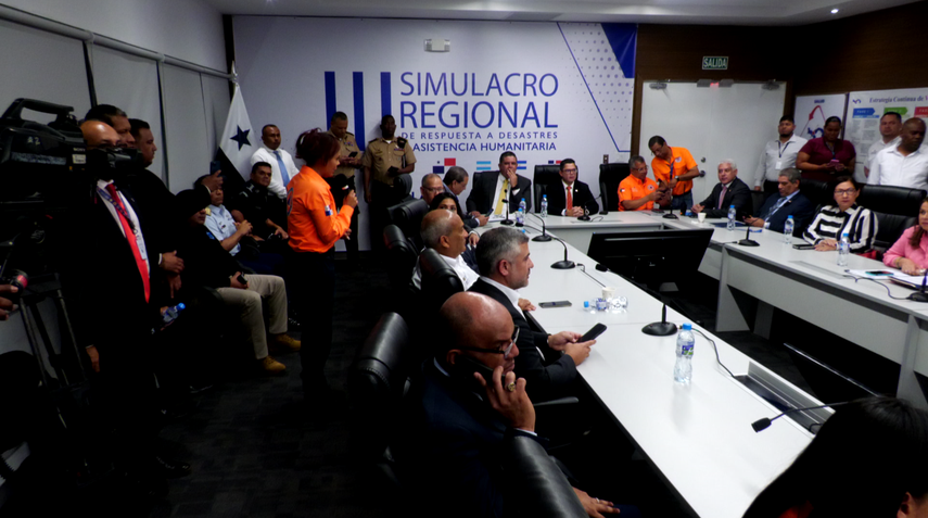 Panamá desarrolló con éxito primer simulacro de sismo