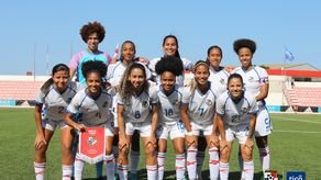 Este fue el XI inicial con que la Selección Femenina de Panamá se enfrentó a Gibraltar.