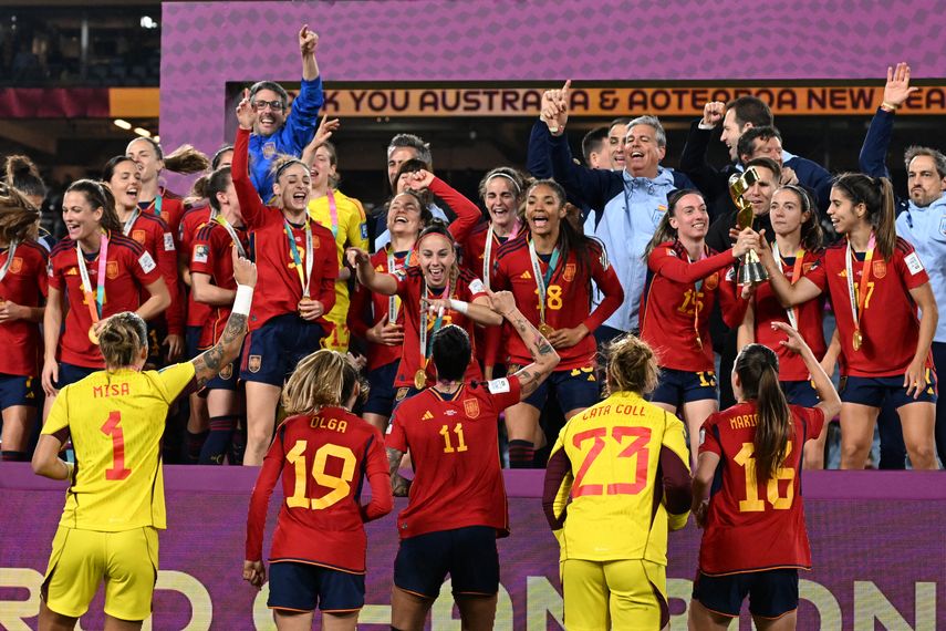 España gana Mundial femenino tras vencer a Inglaterra