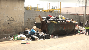 Acumulación de basura en San Miguelito.