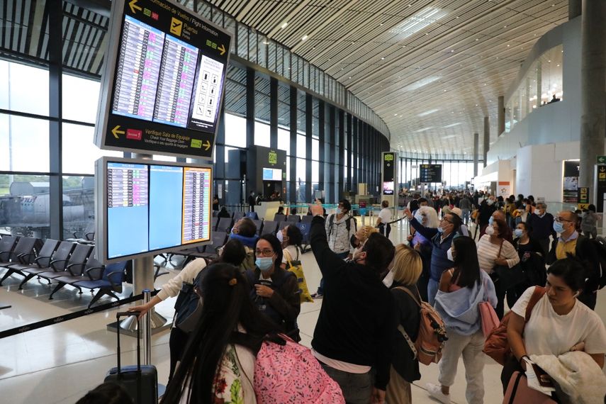 Aeropuerto de Tocumen moviliza 8,769,966 de pasajeros
